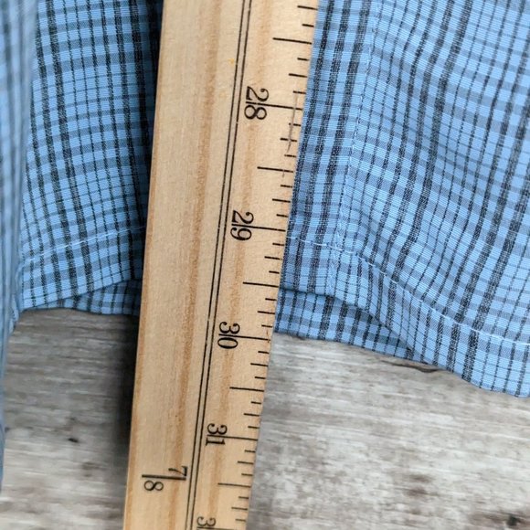 Pineapple Connection* Men's Short Sleeve Button Down Straight Hem Shirt~ Large - Picture 7 of 9